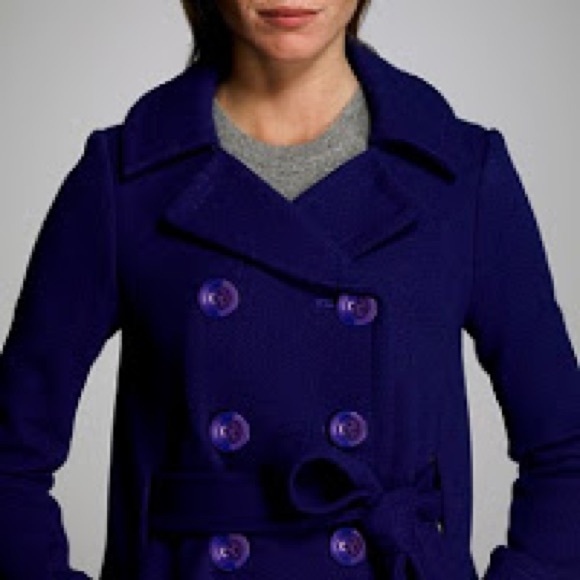 Worn once LILLE HEAVY WOOL PIQUÉ COAT - Picture 2 of 8